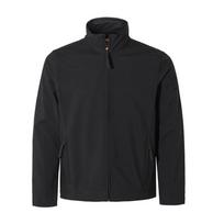Timberland Urban Outdoor Stand Collar Windproof Zipper Design Fleece Lined Warm Long Sleeve Jacket Men Jacket Black A44UU-001 XXL