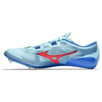 Mizuno Laser X Laser Next 3 Spikes Shoes Durable Breathable Low Top Running Shoes Unisex sneakers Blue Orange U1GA230301 39