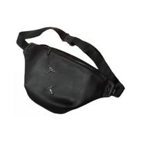 Jordan Leather Sling Bag, Crossbody Bag, Fanny Pack Regular Unisex Black Jordan DR2919-010 juoda
