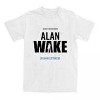 Alan Wake 2 Game Printing Tshirt Cotton Short Sleeve Women Men Tshirts Streetwear Unisex Loose Casual Oneck Female T Shirt Top S