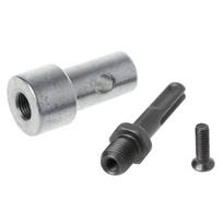 2 Slots Round Shank Drill Bit Adapter SDS Shaft for Arbor Connector Compatible with Electric Drills and For Earth Augers China Mainland
