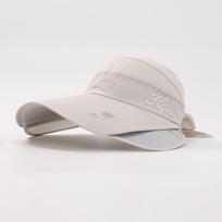Vasarinis skydelis nuo saulės kepurė - Moteriška reguliuojama golfo kepurė su įtraukiamu snapeliu, apsauganti nuo UV spindulių, skirta paplūdimiui/teniso sportui adjustable 52-62cm dangaus mėlyna spalva