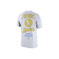 Nike Courtside City Edition Los Angeles Lakers Graphic Print Casual Sport Short Sleeve T-Shirt Men Tops White DA7289-100 XXL