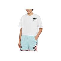 Jordan Essential Casual Sports Round Neck Print Short Sleeve T-Shirt Women Tops White DC2154-100 XL white