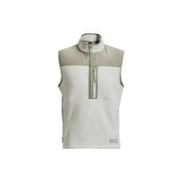 Under Armour Color Block Stand Collar Sleeveless Vest Men Vests Gray 1379918-502 M