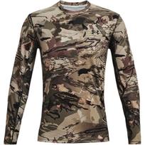 Under Armour Iso-Chill Brush Line Crew Neck Pullover Cool Short Sleeve T-Shirt Men Tops Camouflage Black 1361308-994 XXL