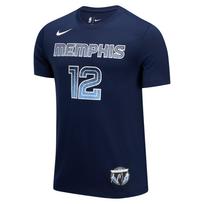 Nike X NBA Collaboration Morant Series Memphis Grizzlies SS25 Comfortable Crew Neck Sports Short Sleeve T-Shirt Men T-Shirts HQ1327-419 3XL