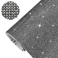 Lipnios deimantinės automobilio dekoracijos ir papuošalų DIY lipdukai 2mm, 12*20cm, Double-sided Adhesive balta