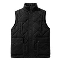 Men's Plus Size Lightweight Warm Cotton Vest, Winter Thickened Version XL juoda