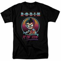 26 Teen Titans Go! Robin T Shirt Mens Licensed Cartoon Merchandise Black Unisex T-Shirt XL