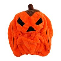 Pumpkin Funny Plush Helmet Cover For Motorcycle Full Helmet Hat Christmas Crazy Case Outdoor Personalized Helmets oranžinė