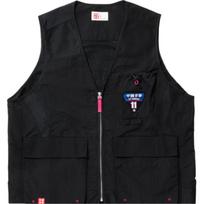 Li Ning Digital Loose Zipper Sports Vest Unisex Vests Black AMDU061-2 M