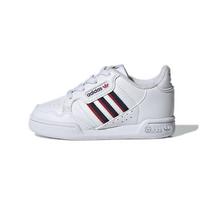 Adidas Originals Continental 80 Patogūs kasdieniai vidutinio aukščio vaikščiojimo batai Kūdikių batai Balti Raudoni S42613 22