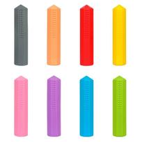 Soft Baby Teething Relief Pencil Toppers Chew Toy Sensory Chew Design For Infants And School Children 1 yellow