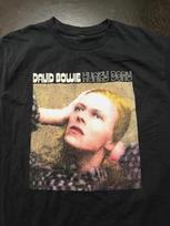 Official David Bowie Hunky Dory T-Shirt, Black, Size: Medium S