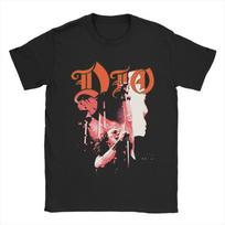 Dio Holy Diver T Shirts for Men 100 Cotton Vintage TShirt Round Neck  Tee Shirt Short Sleeve Tops Gift Idea S