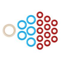 Coffee Machine Gaskets Seals Maintenance Set Group Head Gasket Seal & O Rings for BES920 BES900 BES980 BES990 Enduring 1 blue