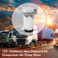 Oro kompresorius 12V/24V Oro siurblys Oro signalo kompresoriaus rinkinys bet kuriai transporto priemonei Sunkvežimiai Sunkvežimiai Traukiniai Jachtos Plastikinis oro kompresorius