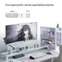 EDIFIER HECATE G2500 Bar 7.1 Gaming Soundbar (CN version) perlų baltos spalvos
