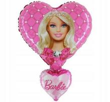 Balon Foliowy Barbie Heart 21 , 1 Szt.