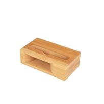 Speaker Bamboo Sound Amplifier Odorless Environmental Friendly Bamboo Mobile Phone Holder Portable Durable brown
