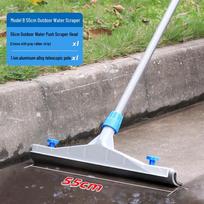CT Shida 55cm Lauko grindų šluota su teleskopine rankena blue