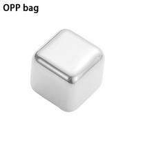Stainless Steel Ice Cube Quick-Freezing Metal Ice Cube Set For Iced Wine