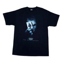 The Dark Knight 2008 Y2k Vintage Batman Joker Heath Ledger Movie Unisex T-Shirt XXXL blue