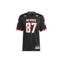 adidas North Carolina State Football Off-Field Ghost Jersey Black Men Streetwear IA3357 M black