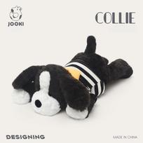 Cute Cartoon Border Collie Plush Toy Kawaii Cure Black And White Puppy Stuffed Doll Soft Sofa Pillow For Kid Birthday Xmas Gifts 45cm