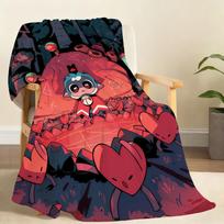 Kawaii Game C Cult Of The L Lamb B Blanket Soft Throw Blanket for Home Bedroom Bed Sofa Picnic Travel Office Rest Blanket Gift 75x90cm