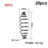 S M L Olive Carp Fishing Tackle Fishing Spring Feeder Cage Hair Rig Combi Rigs Floating Feeder L