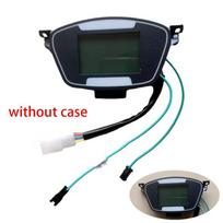 1 vnt. 48-72V variklio greičio matuoklio ekranas su dėklu Motociklo valdymo skydelis Ebike motorolerio LCD ekranas without case