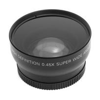 58MM Wide Angle Lens with Macro 0.45x for Insects for Butterfly Flowers Shooting 1