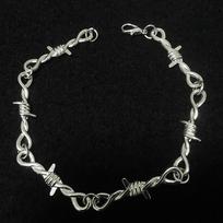 Small Wire Brambles Iron Unisex Choker Necklace Bracelet Women Hip-hop Gothic Punk Barbed Wire Little Thorns Chain Jewelry