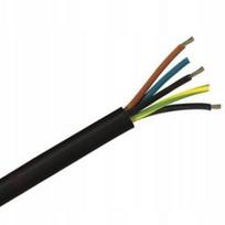 Przewód Gumowy 5X4Mm2 H07Rn-F Onpd Okrągły Czarny Kabel Elektryczny 1M