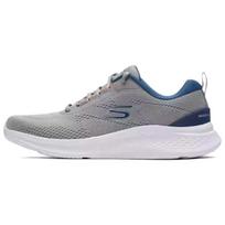 Skechers Air Cooled Memory Foam Comfortable Versatile Walking Shoes Men sneaker Gray 233184-GYBL 40