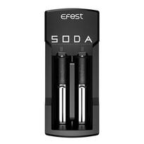 Efest SODA įkroviklis ličio jonų akumuliatoriams su integruotu maitinimo šaltiniu