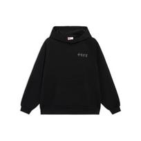Li-Ning Vital Essential Loose Hoodie For Music Festivals Unisex Hoodie Black AWDS230-1 S