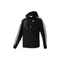 Adidas Originals Ninja Hoodie With Trefoil Logo Men Hoodies Black GP2313 S black