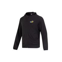 Puma Logotipas spausdintas laisvalaikio striukė su gobtuvu unisex viršutinės dalies juoda 678006-01 L black