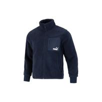 Puma Relaxed Sherpa Jacket Unisex Jacket Deep-Blue 673645-43 S black