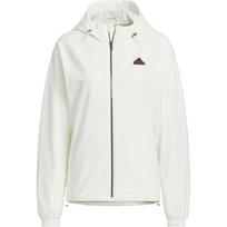 Adidas Tech Woven Outdoor Casual Sports Zip Hoodie Jacket Women Jackets Han-Jade-White JJ1127 XL