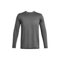 Under Armour UA Vanish Energy Logo Print Crew Neck Long Sleeve T-Shirt Men Tops Gray 1385418-025 XL