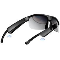 Išmanieji akiniai Bluetooth akiniai nuo saulės nuo mėlynos šviesos Lauko sportas Vairavimas Ilgas baterijos veikimo laikas Dėvėjimas Apsauga akims juoda