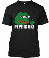 NWT Pepe The Frog Is OK - Internet Meme Cartoon Funny Vintage T-Shirt Size S-4XL Unisex T-Shirt XL