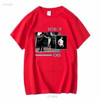 New Ice T O G Original Gangster American Black Mens Shirt Size S 3XL vintage Washed streetwear Soft Versatile Stylish 3XL black
