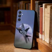Fighter Plane F-22 Raptor  Phone Case For Samsung S26,S25,S24,S23,S22,S21,Plus,Fe,Lite,Others Black Cover Samsung S24fe