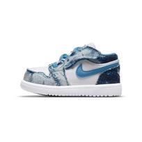 (TD) Air Jordan 1 Low ALT 'Washed Denim' Baby DM8949-100 EU 21