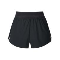 (WMNS) Nike AeroSwift Dri-FIT ADV Mid-Rise Brief-Lined 8cm Shorts Asia Sizing 'Black White' Women's FN2329-010 L